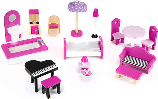 Ecotoys Holzpuppenhaus