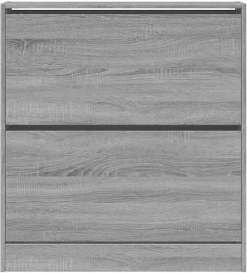 Holz Schuhschrank 80x21x87.5cm