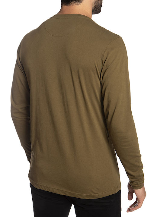 Staff Men's Long Sleeve Blouse Green