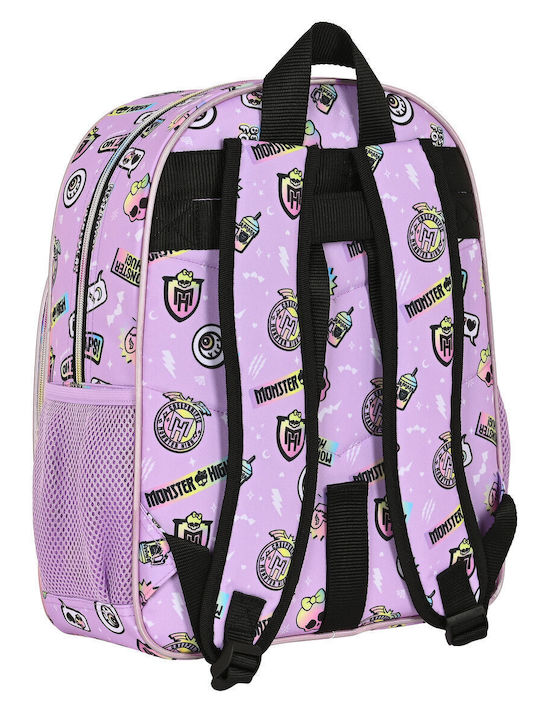 Safta Schulranzen Rucksack Grundschule Flieder mit Flaschenhalter