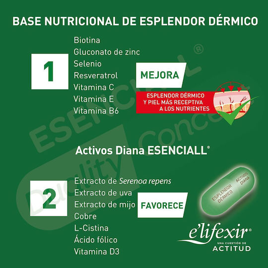 E'lifexir Redensificator De Păr 30 Capsule