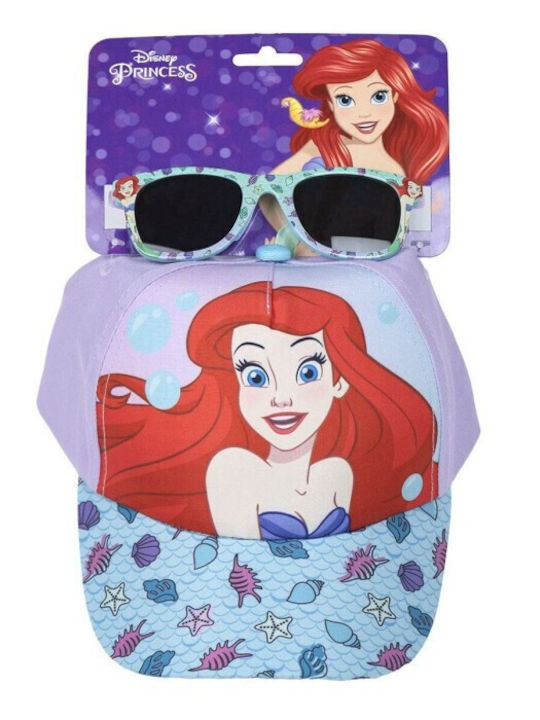 Disney Kids' Hat Jockey Fabric Princesses Lilac