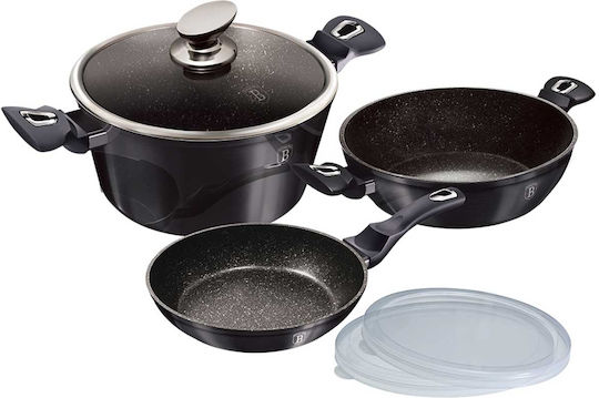 Berlinger Haus Metallic Line Cookware Set 3 Pieces