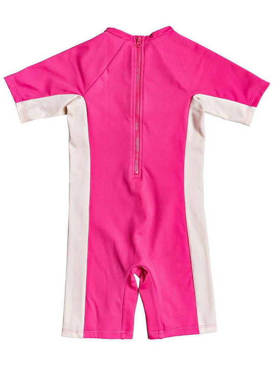 Roxy Springsuit Kinder Badeanzug Einteilig Sonnenschutz (UV) Rosa