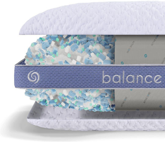 Bedgear Balance Cuddle Curve Sleep Pillow Memory Foam Anatomic 51x66x16.5cm