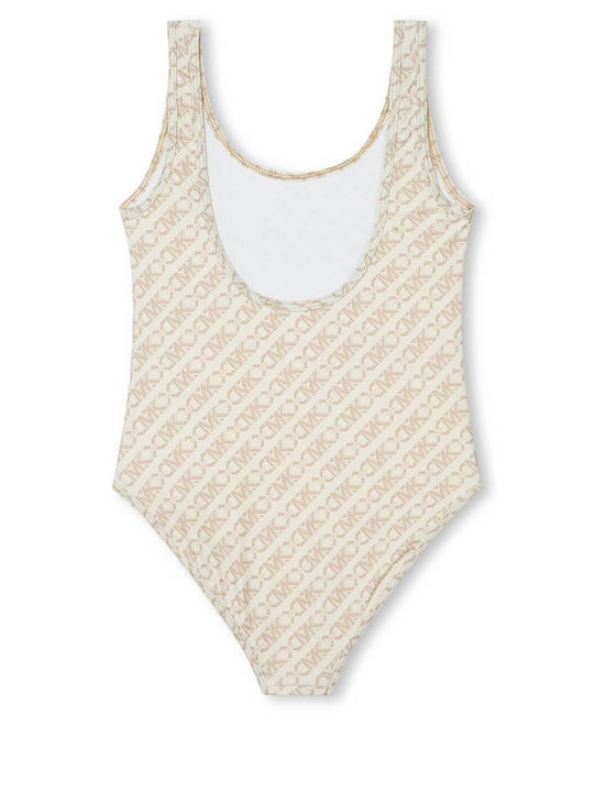 Michael Kors Kids Swimwear One-Piece Beige