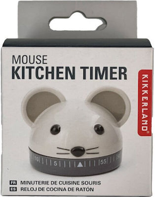 Kikkerland Analog Küchentimer Mouse Countdown