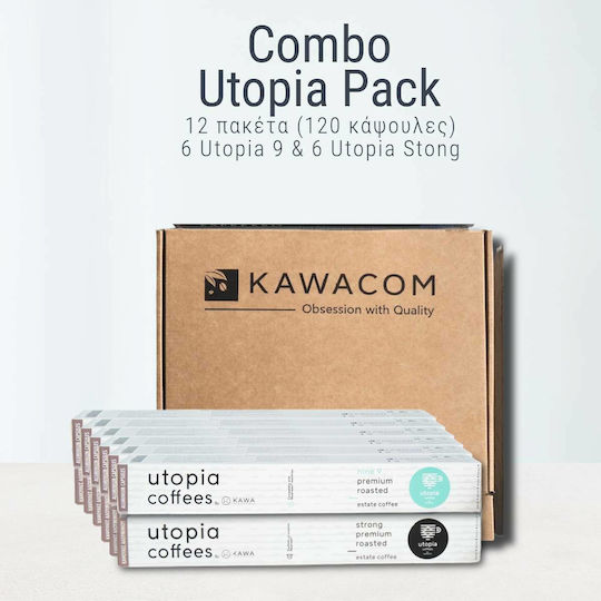 Kawacom Κάψουλες Espresso Combo Pack Συμβατές με Μηχανή Nespresso 120caps