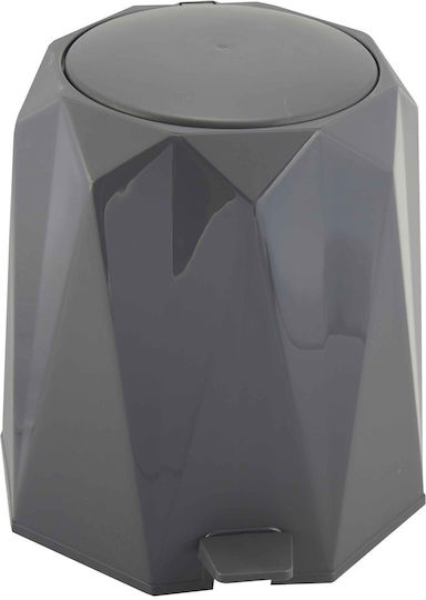 TnS 32-800-1805 Plastic Bathroom Basket 5lt Gray