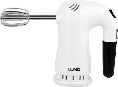 Lund Mixer with Plastic Container White