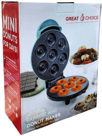 Машина за Donuts с 7 Места 350W Синя