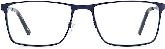 Pierre Cardin Rame Ochelari Pentru Bărbați Metalic Rame De Ochelari Cu Prescripție Din Titan Albastre P.C.6879 PJP