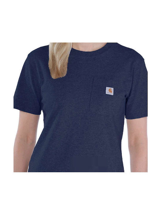 Carhartt Arbeit T-Shirt Marineblau