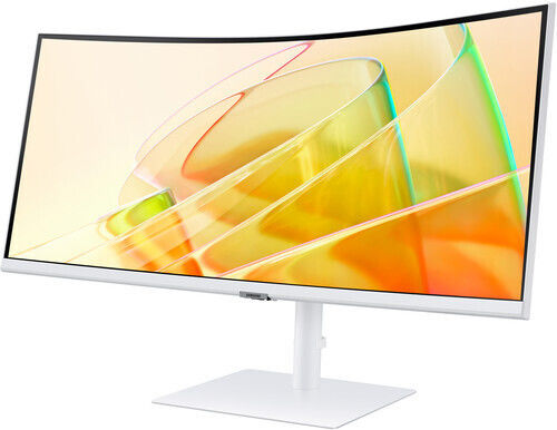 Samsung S65TC Ultrawide VA HDR Curved Monitor 34" QHD 3440x1440 White