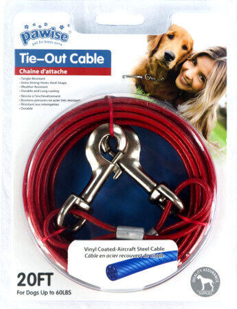 Pawise Dog Leash/Lead Chain in Red color 4.5m up to 60kg