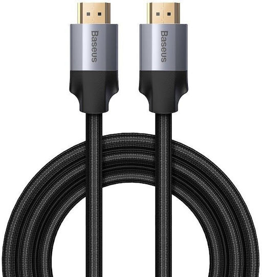 Baseus Enjoyment HDMI 2.0 Premium High Speed 4K 60Hz HDR Cable HDMI Male - HDMI Male 2m Gray