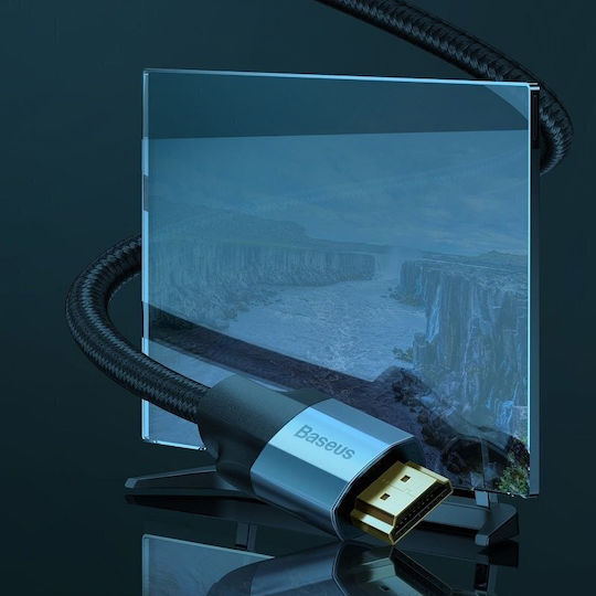 Baseus Enjoyment HDMI 2.0 Premium High Speed 4K 60Hz HDR Cable HDMI Male - HDMI Male 2m Gray