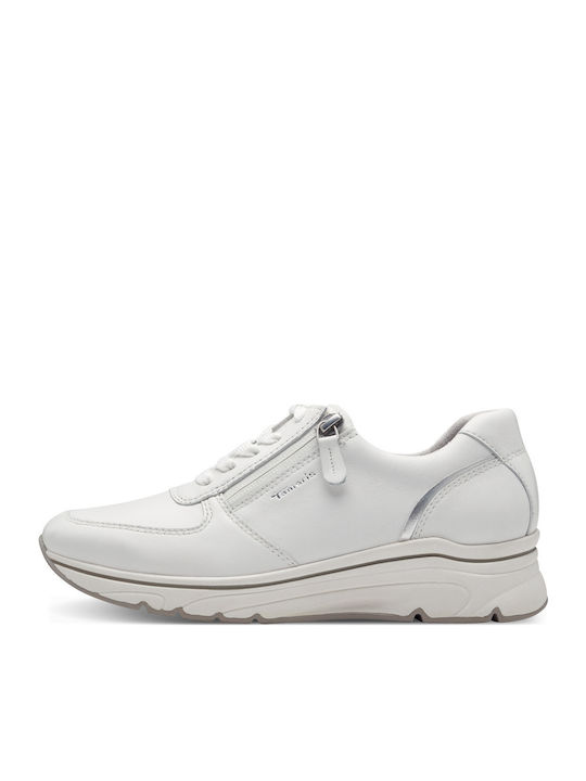 Damentaschen Chunky Sneakers Weiße Silber