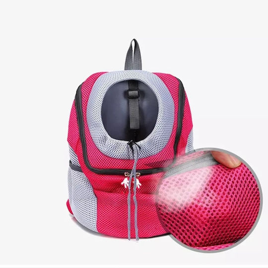 Dog/Cat Carrying Orange Backpack for 10kg Pets L41xW25xH53cm