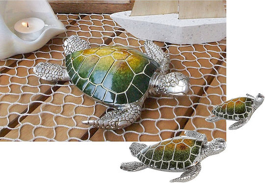 ArteLibre Decorative Turtle Polyresin 18cm