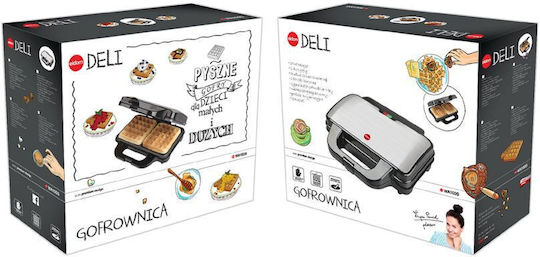 Eldom Aparat Vafe Pentru Vafe Pătrate 1000W