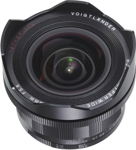 Voigtlander Full Frame Camera Lens Heliar-Hyper Wide 10mm f/5.6 Aspherical Fixed for Leica M Mount Black