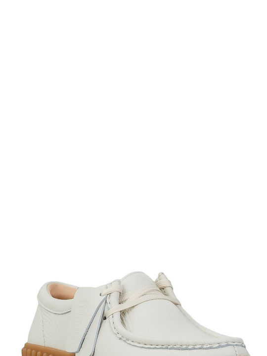 Clarks Women's Moccasins in White Color