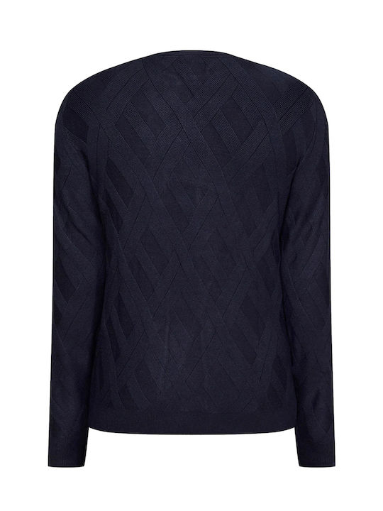 Guess Men's Long Sleeve Sweater Blue (g7v2)