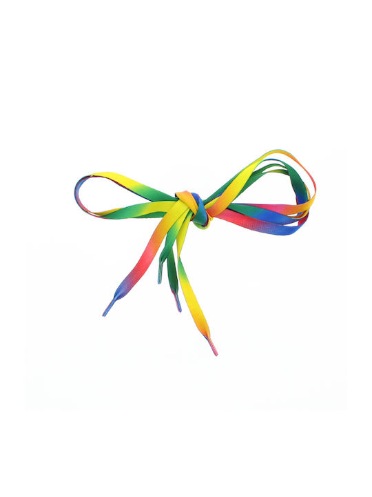 Rainbow Șireturi de Pantofi Multicolore 2buc
