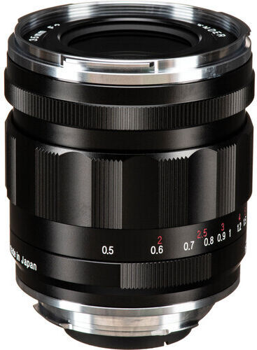 Voigtlander Пълен кадър Фотообектив APO-LANTHAR 35mm f/2.0 Широк ъгъл за Лайка М Монтаж Черен