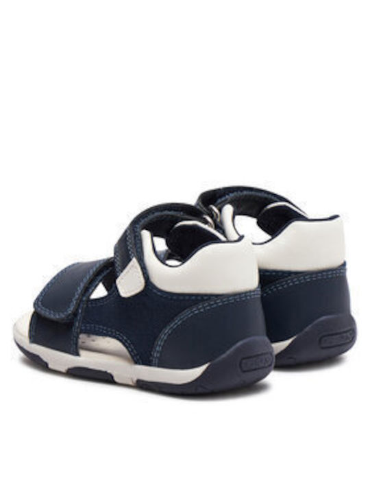 Geox Παιδικά Πέδιλα B Sandal Tapuz Navy Μπλε