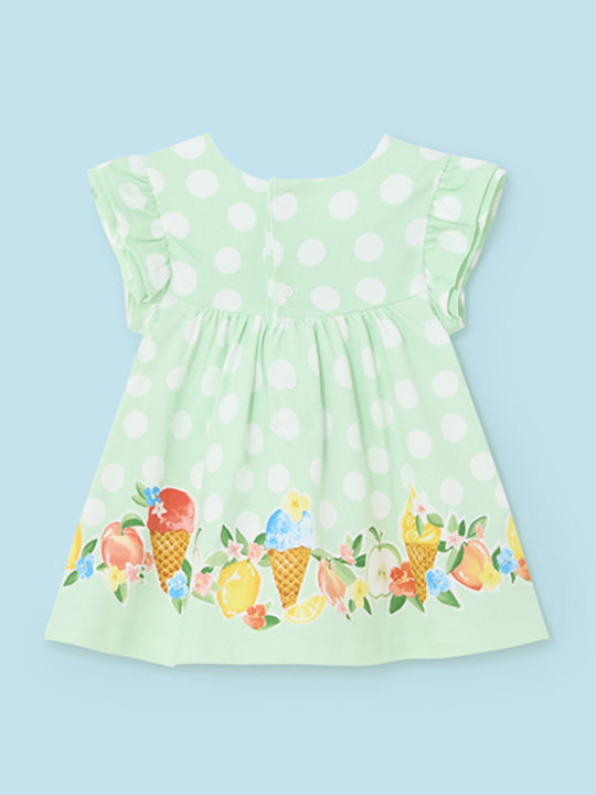 Kinderkleid Ärmellos Grün