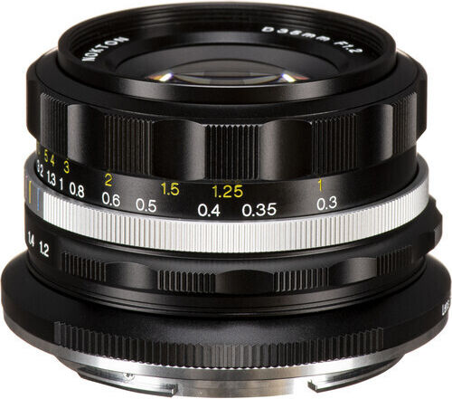 Voigtlander Crop Φωτογραφικός Φακός Nokton 35mm f/1.2 Σταθερός για Nikon Z Mount Μαύρος
