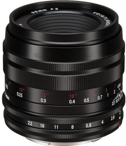 Voigtlander Crop Φωτογραφικός Φακός Macro APO-Ultron 35mm f/2 Macro για Fujifilm X Mount Μαύρος