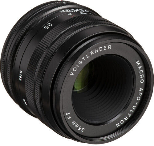 Voigtlander Crop Φωτογραφικός Φακός Macro APO-Ultron 35mm f/2 Macro για Fujifilm X Mount Μαύρος