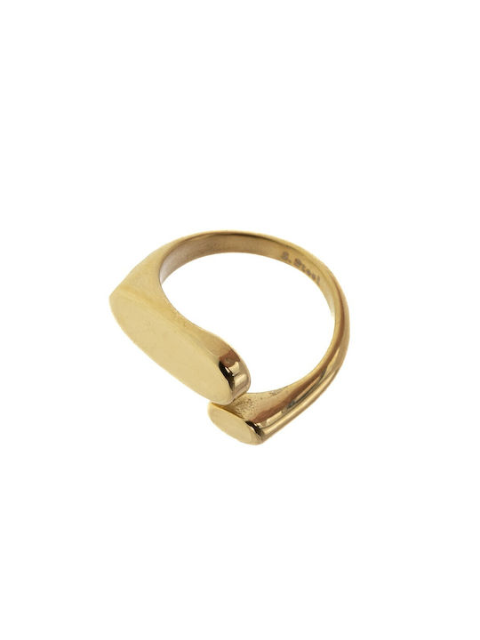 FantazyStores Damen Ring Vergoldeter