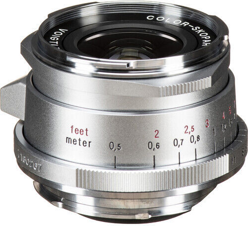 Voigtlander Full Frame Φωτογραφικός Φακός Color-Skopar 21mm f/3.5 Aspherical Wide Angle για Leica M Mount Ασημί