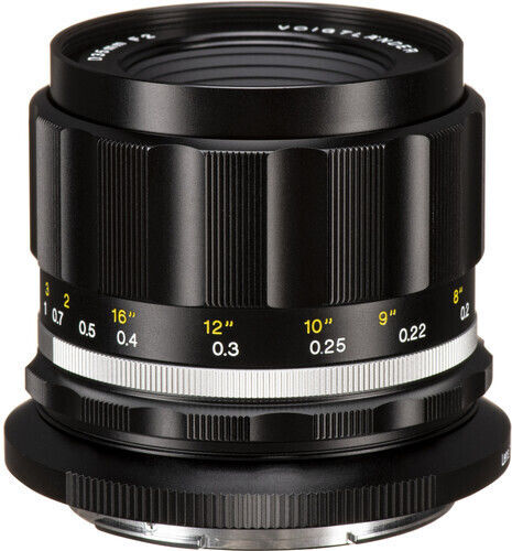 Voigtlander Crop Camera Lens Macro Apo-Ultron D35mm f/2 Macro for Nikon Z Mount Black