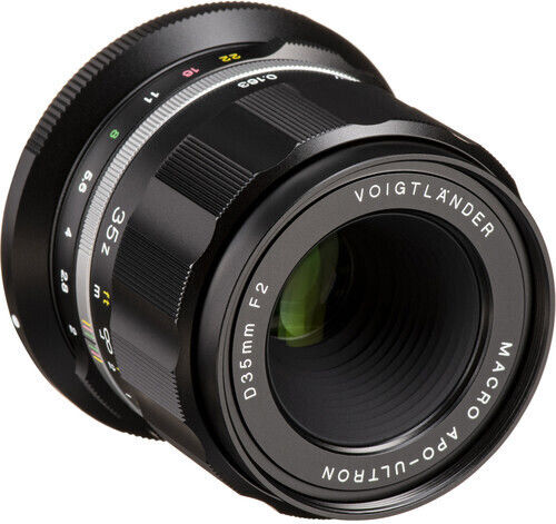 Voigtlander Crop Camera Lens Macro Apo-Ultron D35mm f/2 Macro for Nikon Z Mount Black