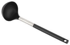 Happy House Deep Soup Spoon Plastic Black 29.3cm