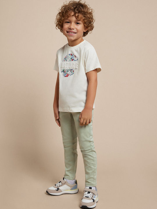 Mayoral Kids Trousers Green