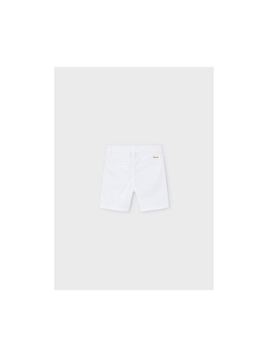 Mayoral Kinder Shorts/Bermudas Stoff Weiß