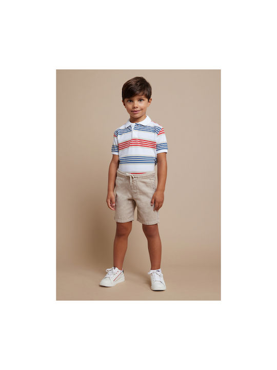 Mayoral Kids Shorts/Bermuda Fabric Beige