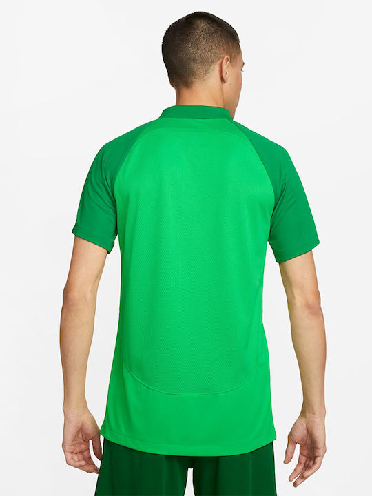 Nike Academy Herren Sportliches Kurzarmshirt Polo Grün