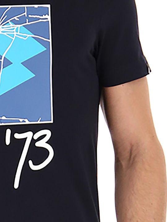 T-shirt Navy Μπλε