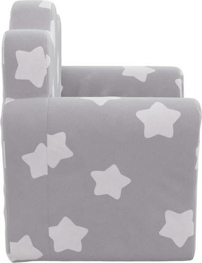 Kinderstuhl Grau 54x34x45cm