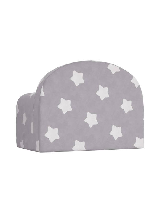 Kids Sofa Grey 52x34x40cm
