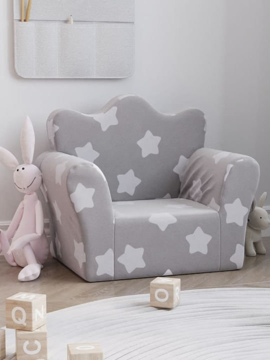 Sofa with Armrests Gray 54x34x45cm