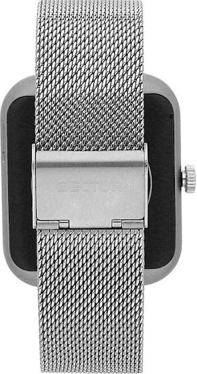 Sector S03 Pro Light Bracelet Gift Set Oțel inoxidabil Smartwatch (Argintiu)