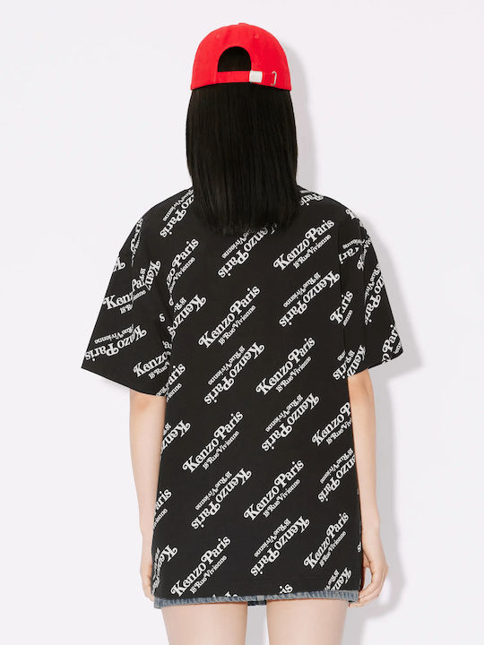 Kenzo Feminin Oversized Tricou Black